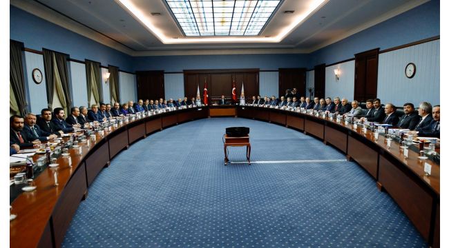 Büyükakın, Erdoğan'ın toplantısına katıldı