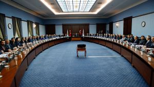 Büyükakın, Erdoğan'ın toplantısına katıldı