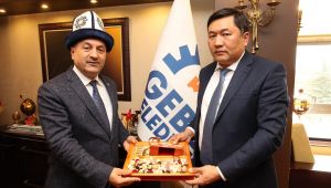 Büyükgöz’e Kırgızistan’dan konuk belediye başkanları