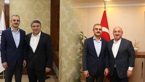 Çiftçi'den mevkidaşlarına ziyaret