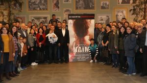 Çiftçi, vatandaşlarla Naim Süleymanoğlu'nu izledi