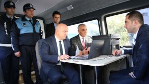 Darıca’da mobil ruhsat ve denetim hizmeti başladı