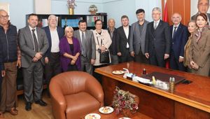 Ellibeş'ten BBP, DP ve DSP'ye ziyaret