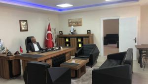 Ercan Dalkılıç makam odasını kurdu