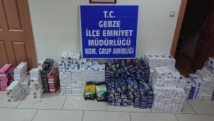 Gebze'de kaçakçılara operasyon