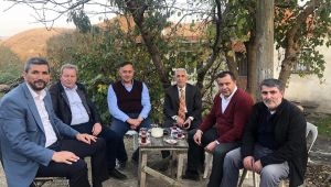 Hasan Özdemir'e dostlarından ziyaret 