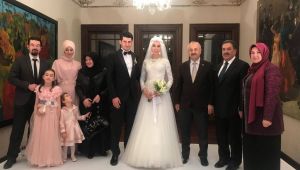 Kaymakam Güler kızını evlendirdi