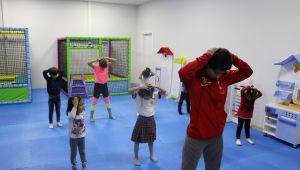 Kocaeli Anne Şehirde çocuklar da spor yapıyor