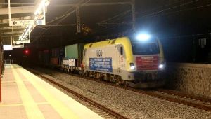 Marmaray'da tarihi anlar