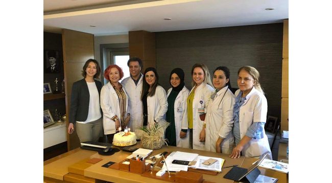 Merkez'in meleklerinden patrona sürpriz