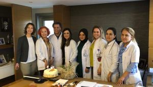 Merkez'in meleklerinden patrona sürpriz