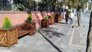 Modern şehir mobilyalarının sayısı arttırılıyor