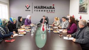 Okur, kadın girişimcilerle bir araya geldi