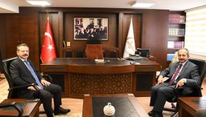 Vali Aksoy, Müftü Cihan’ı Ziyaret Etti