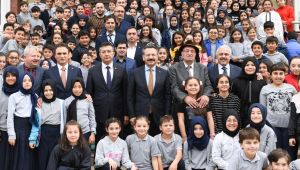 Vali Aksoy, Muzaffer Altıntaş'a konuk oldu