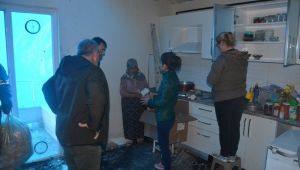 Yangın mağdurlarına Büyükşehir sahip çıktı