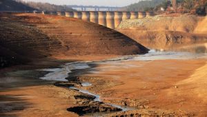 Yuvacık Barajı'nda su seviyesi yüzde 19'a geriledi 