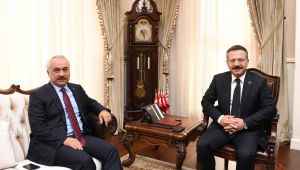 Bakan Yardımcısı Ersoy'dan, Vali Aksoy'a ziyaret