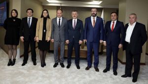 Başkan Büyükakın, Kişinev Belediye Başkanını ağırladı