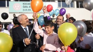 Başkan Büyükgöz özel çocukları unutmadı