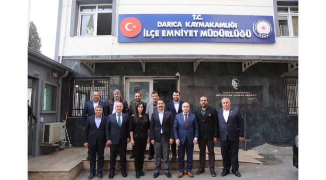 Bıyık ve Yaman Emniyet müdürünü ziyaret etti