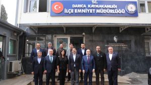 Bıyık ve Yaman Emniyet müdürünü ziyaret etti