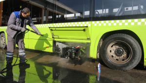 Büyükşehir otobüsleri kışa hazır
