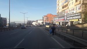 D-100’de mıntıka temizliği yapıldı