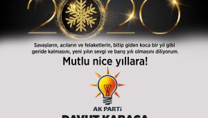 Davut Kabaca'dan 2020 yılı mesajı