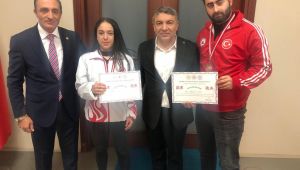 Dilovası’na altın madalya ile döndü