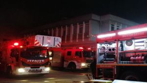 Döküm fabrikasında çıkan yangın korkuttu!