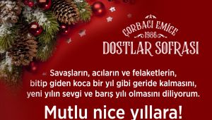 Dostlar Sofrası yeni yılınızı kutlar!