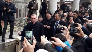 Erdoğan'a Gebze'de sevgi seli