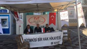 EYT'liler Gebze'de stant kurdu