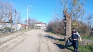 Gebze’nin köylerinde mıntıka temizliği