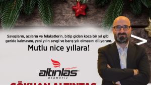 Gökhan Altıntaş'tan yeni yıl mesajı