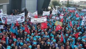 İşçiler Gebze'yi inletti