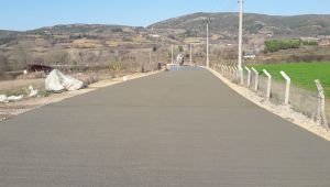 Karamürsel'de köy yolları modern ve güvenli