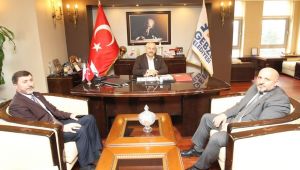 Müftü Kılıçbay, Başkan Büyükgöz'e gitti