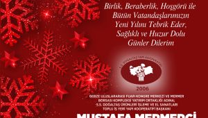 Mustafa Mermerci 2020 yılını kutladı