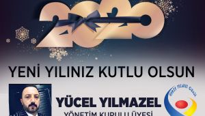 Yücel Yılmazel 2020 yılını kutladı