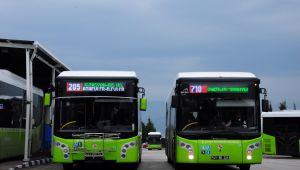 17 otobüs hattının sefer ve saatleri sömestr tatili boyunca değişti