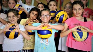 3 bin çocuk voleybol ile buluşacak