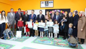 Aksoy ve Şayir karneleri dağıttı