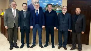 Başaran ve Türker, Ellibeş'e taziyeye gitti