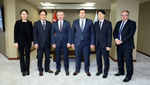 Başkan Büyükakın, Posco yönetimini ağırladı