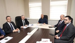 Başkan Büyükgöz müdürlerini topladı