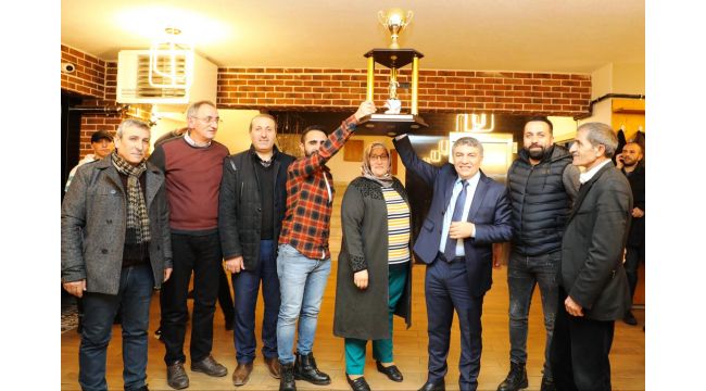Başkan Şayir, Şampiyon Dilovası’nı ağırladı