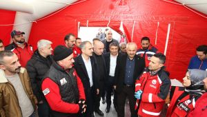 Başkanlar Elazığ’da ziyaretlerini sürdürüyor