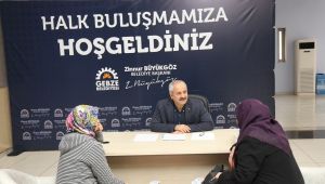 Büyükgöz vatandaşı dinliyor çözüm üretiyor